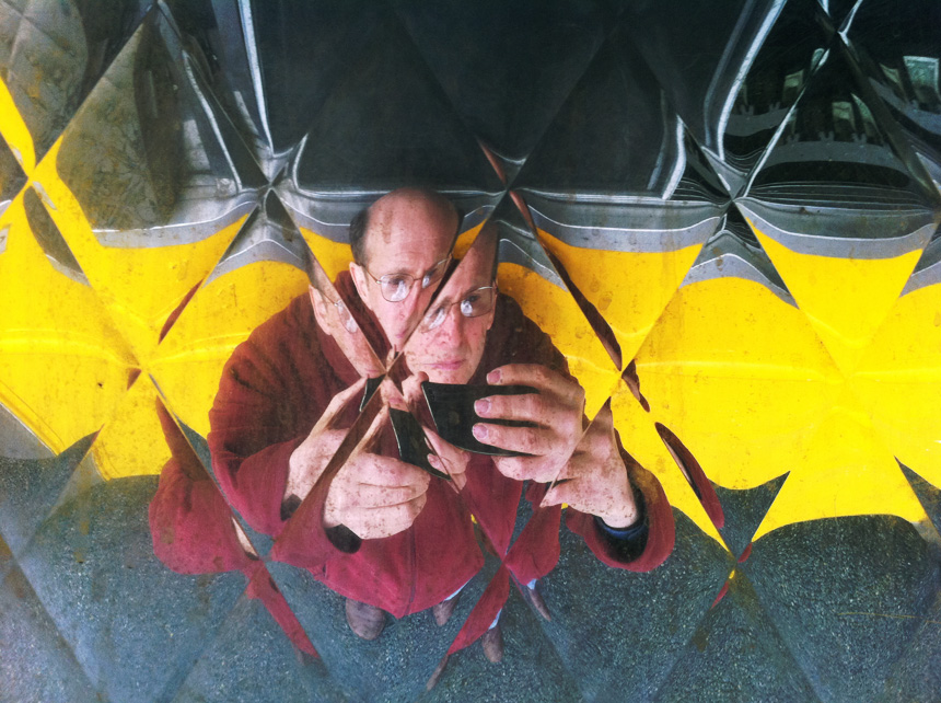 lunch truck reflection