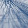 Snow with shadow, right out of the camera